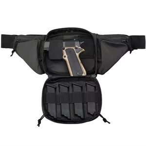 NEW Military Grade Concealed Carry Tactical Fanny Pack One Size Fits Most. BLACK
